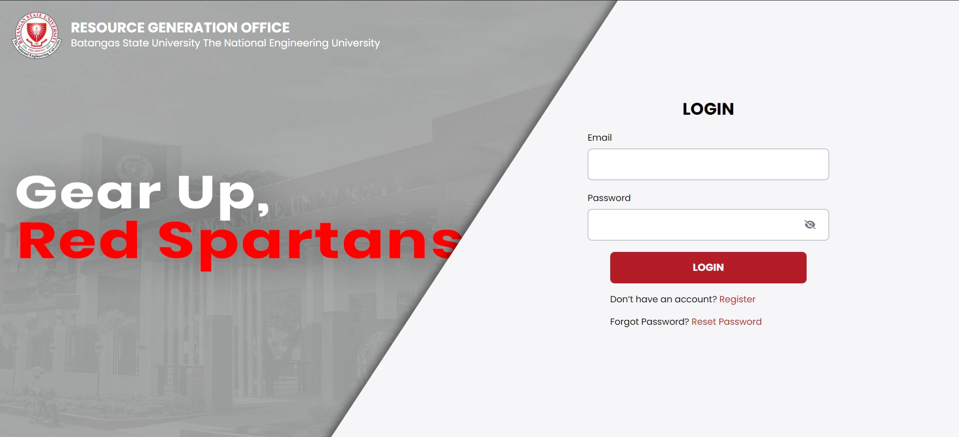 RGO Reservation System