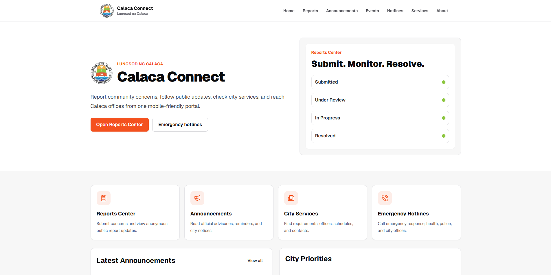 Calaca Connect preview